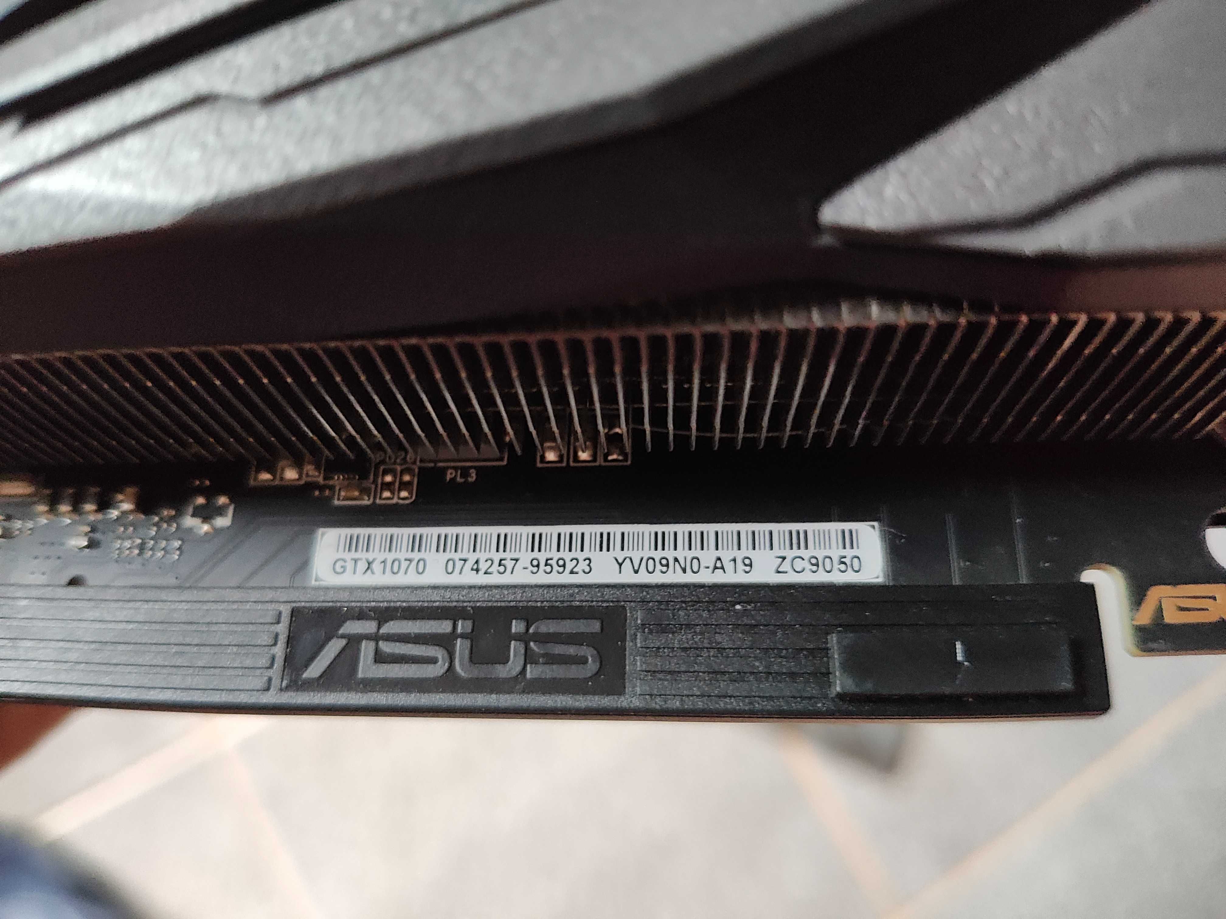 Видеокарта Asus GeForce GTX 1070