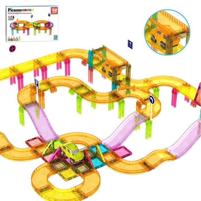 Mагнитен конструктор състезателна писта