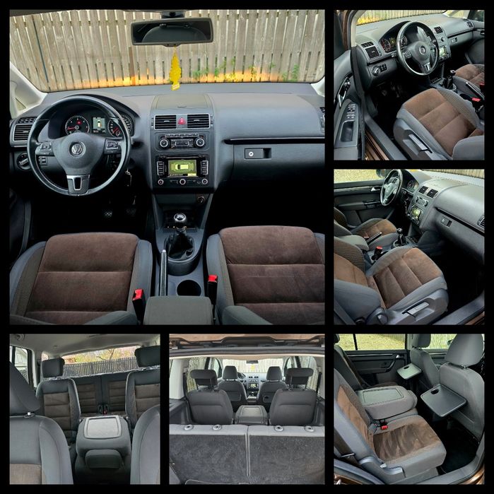 Vw Touran Highline 1.6tdi 7LOCURI E5 RATE Avans ZERO/ Transfer/Cash