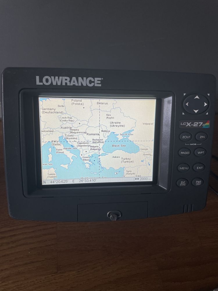 Lowrance gps sonar marin