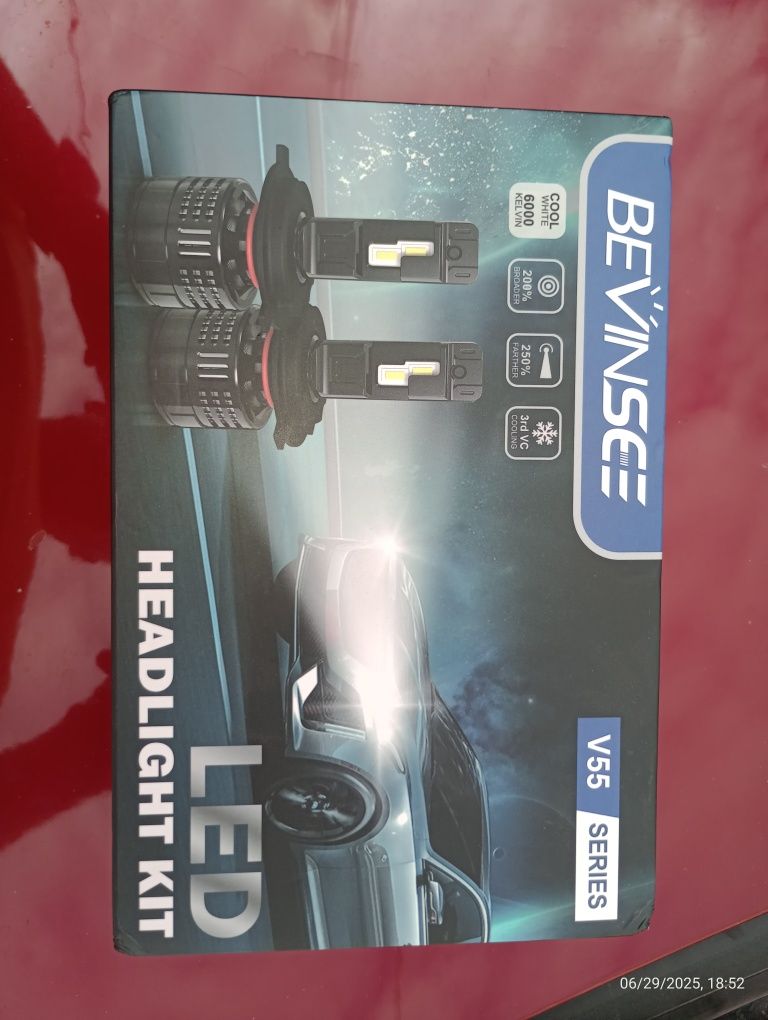 Led h7 Bevinsee v55 6000k