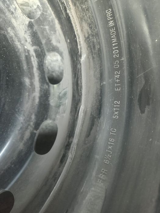 Резервна гума с джанта 5х112 16"