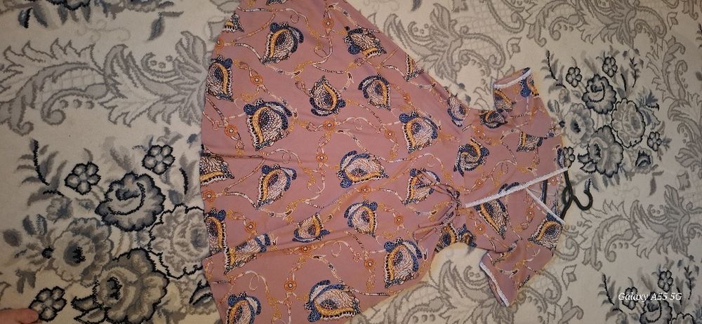 Нежный Платье лето-осень