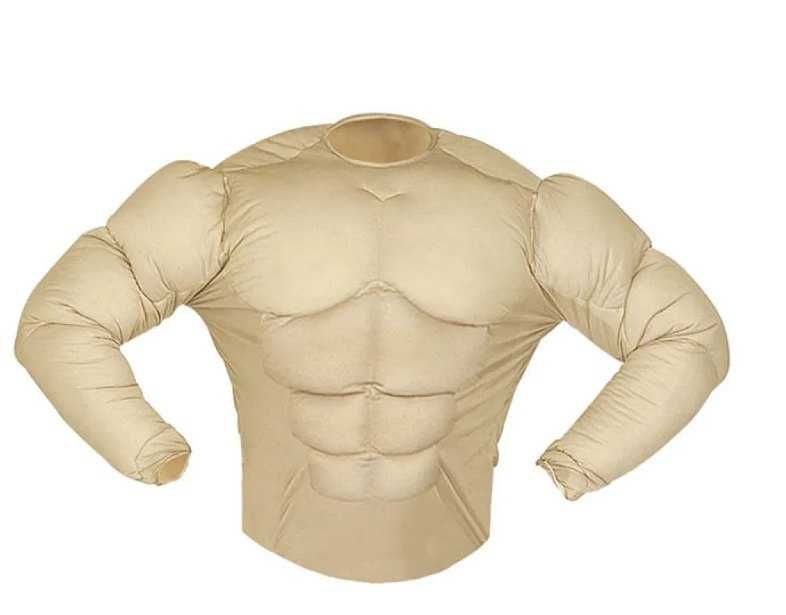 Muscle Shirt за възрастни, костюм на бодибилдър за карнавал,