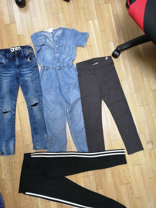 Маркови дрехи момиче 122-128, Зара, Tommy Hilfiger, Adidas