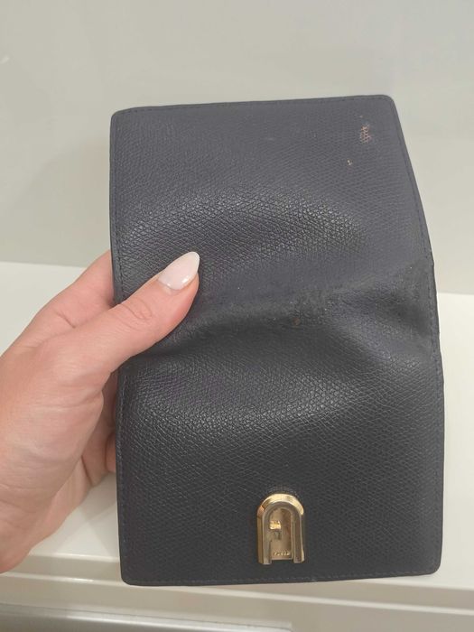 Портмоне FURLA тъмно синьо