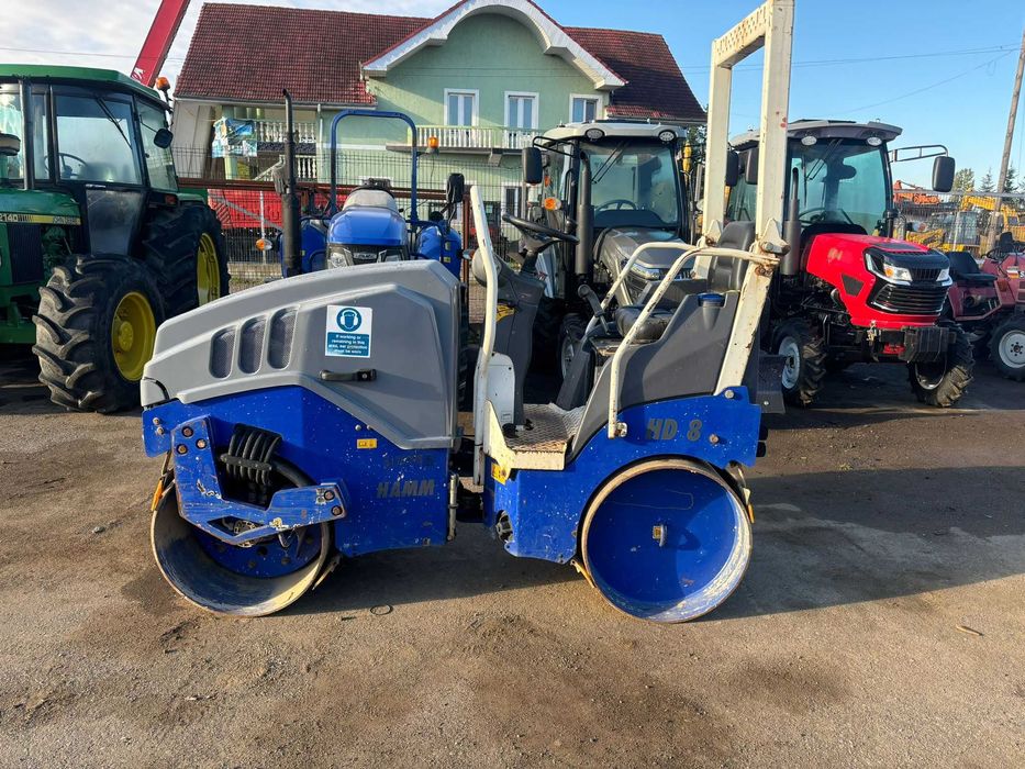 Cilindru compactor 1.5 tone,  Hamm HD 8VV, 2014