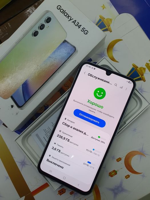 Samsung A34 5G 256Gb продам