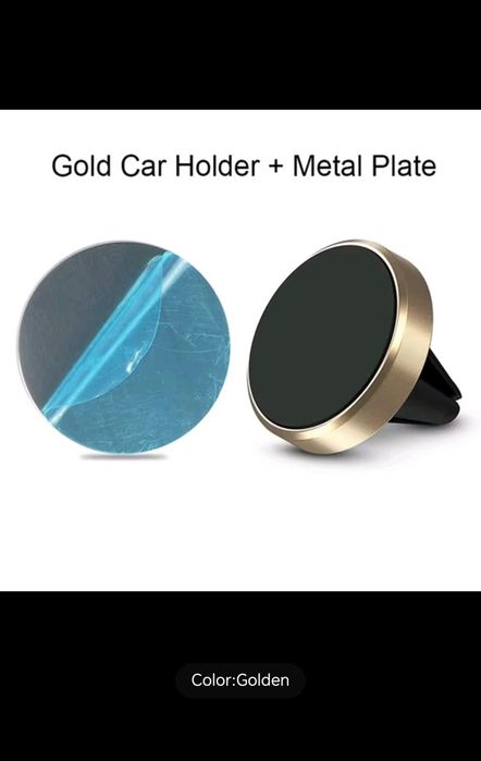 Suport magnetic telefon pentru mașină – prindere pe grila de ventilați