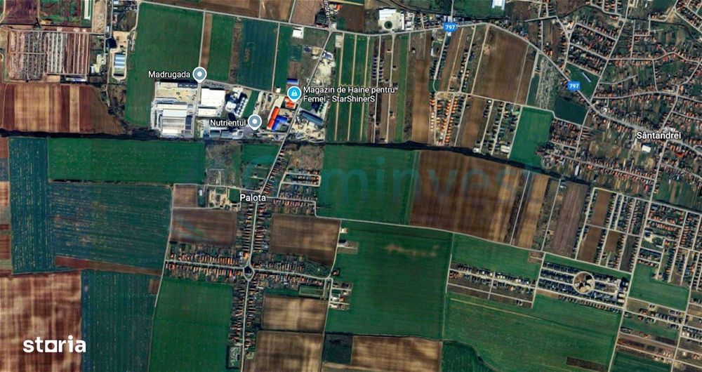 45 parcele de teren pentru casa, Santandrei Palota, Bihor V3840