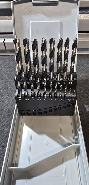 Set 19 burghie metal HSS PointTeQ BOSCH