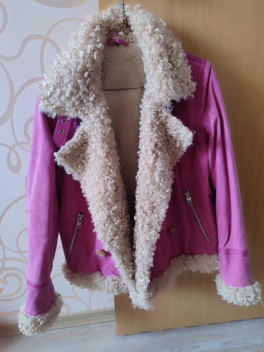 Зимни палта естествена кожа и косъм