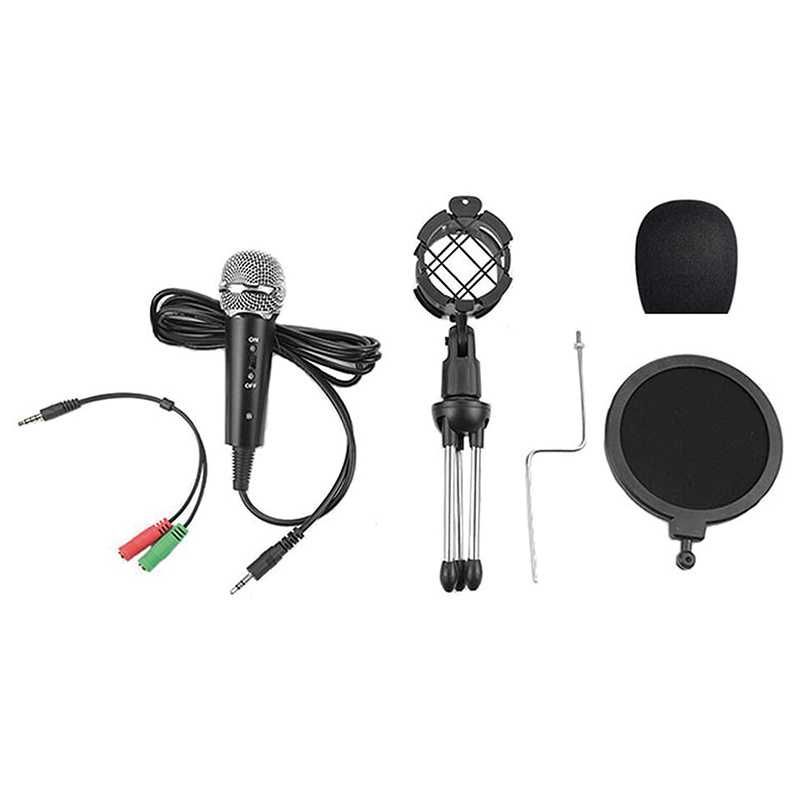 Kit Microfon Podcast Kit Microfon Desktop Microfon Filtru POP Trepied