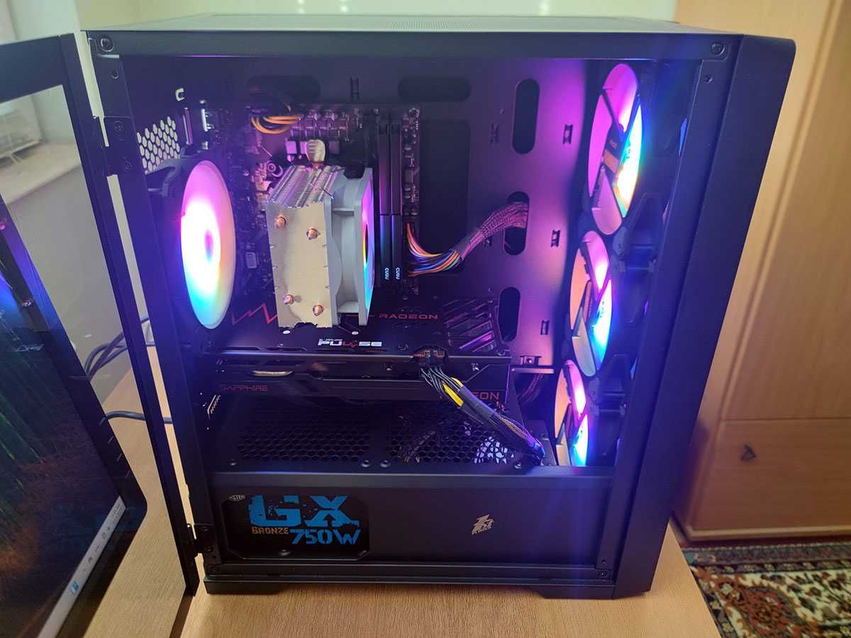 Геймърски компютър, i3 12100, Rtx 3060 12Gb, 32gb Ram, 1tb nvme ssd