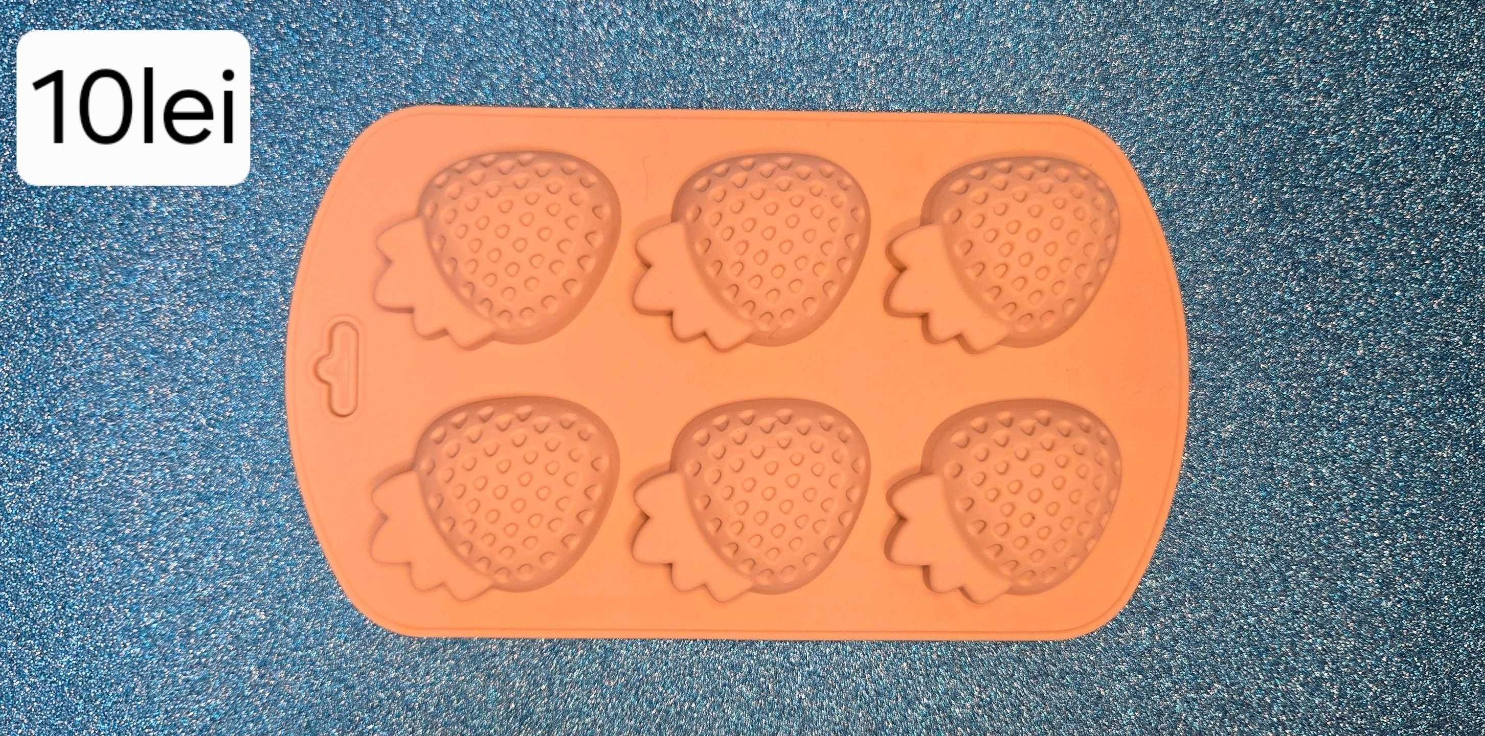 Matrite silicon sapun,lumanari,pachet 4 bucati