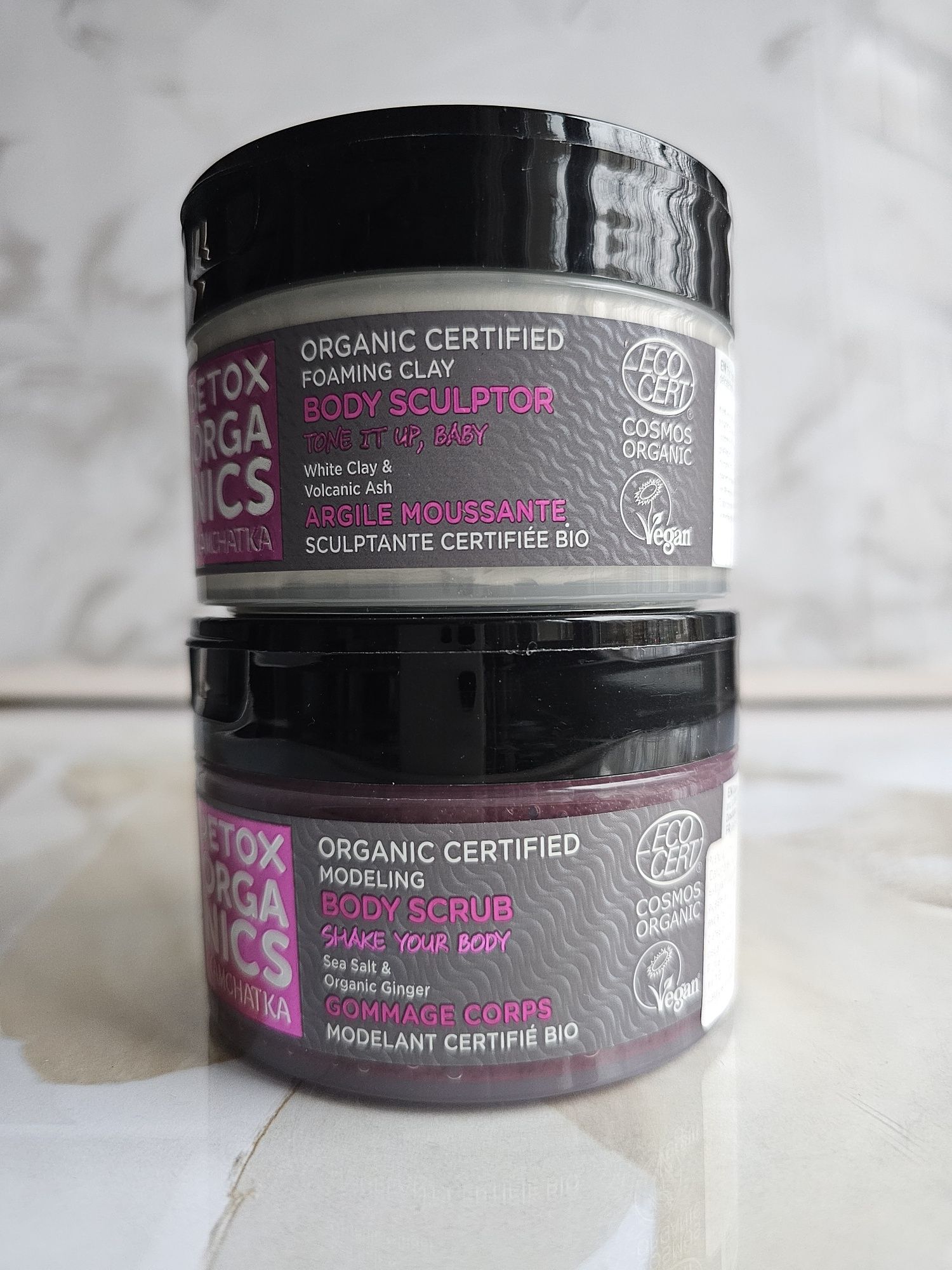 Scrub / Crema corp modelatoare Detox Natura Siberica - Nou sigilat