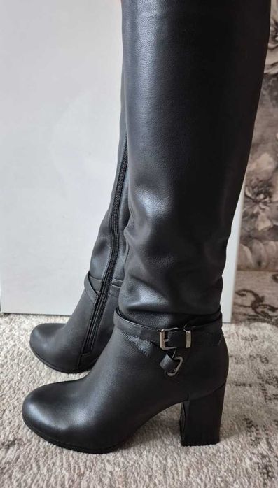 Женские сапоги. Весна,  осень. Новые