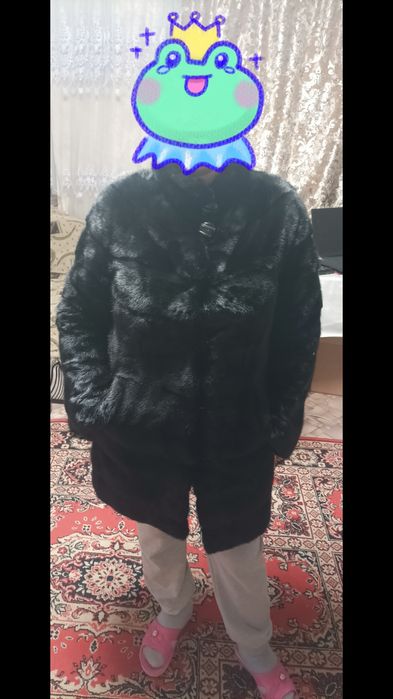 Норковая шуба в хорошем состоянии