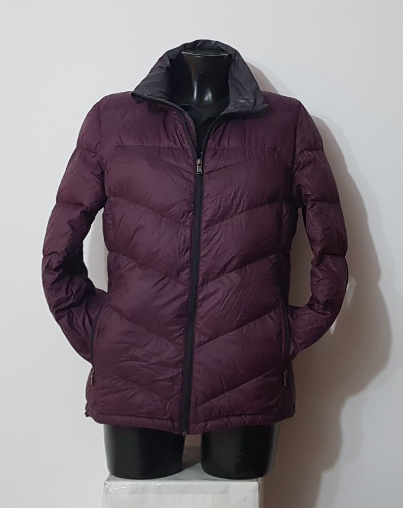 Geaca puf Michael Kors Ultralight Dawn Fill, măsura S bordeaux