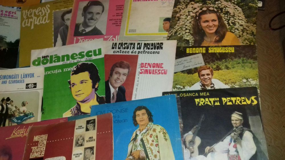 Discuri de vinil ELECTRECORD mici,mari -muzică ușoară, populara,povest