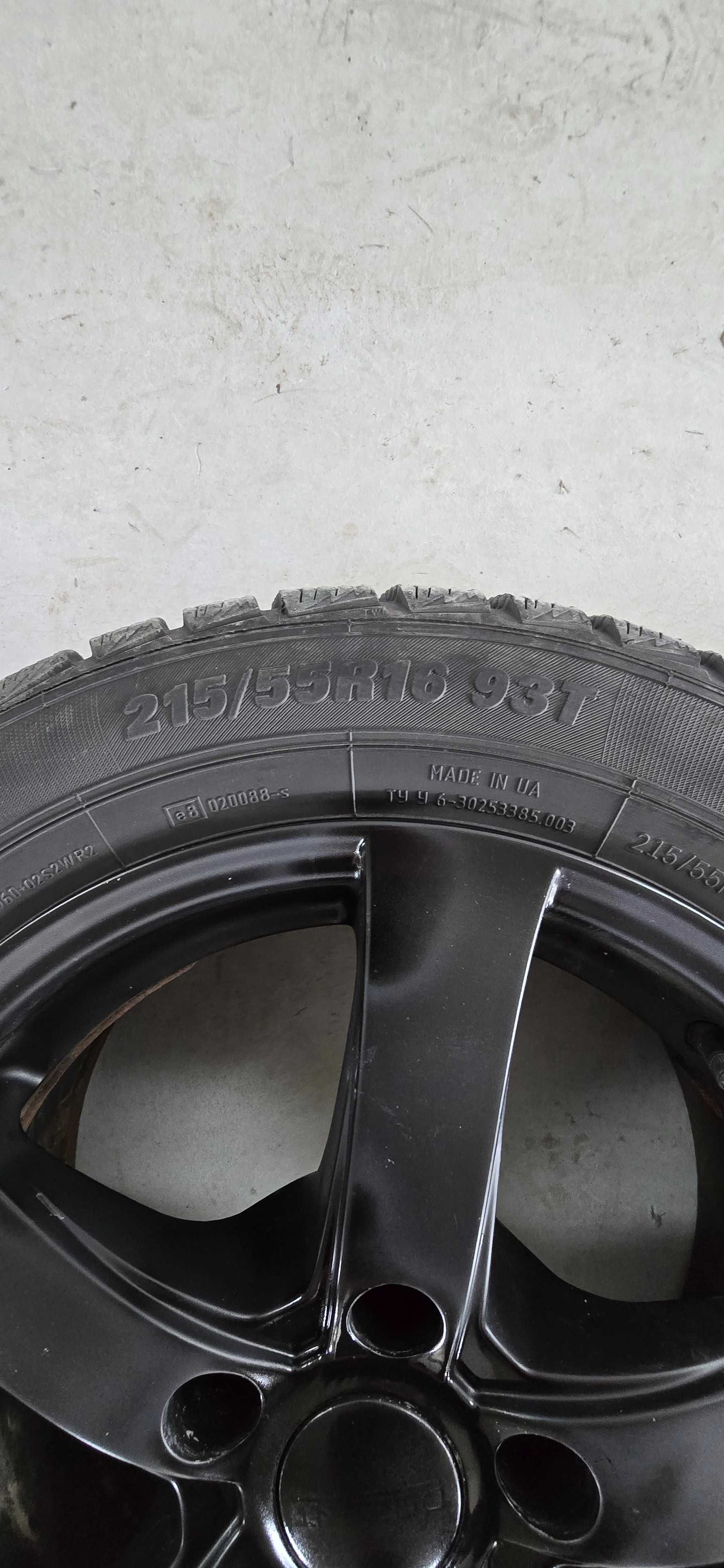 Set roți de iarnă 215/55R16