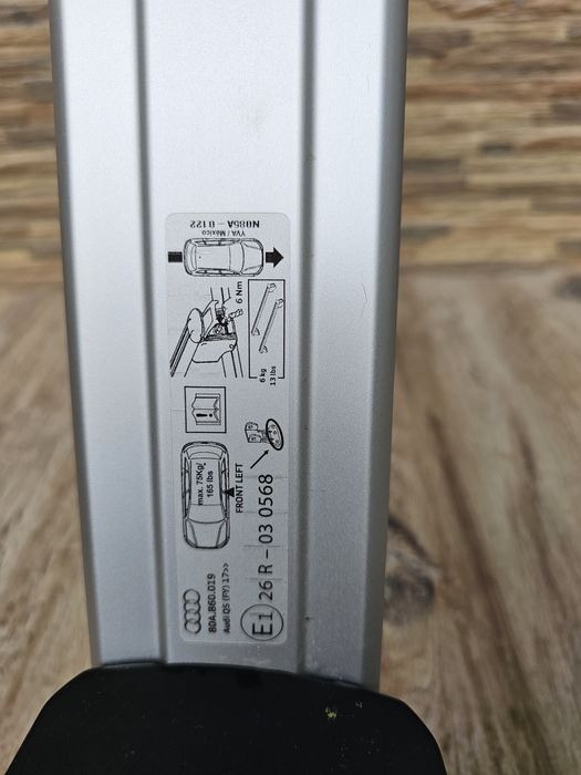 Set bare transversale Audi Q5 FY