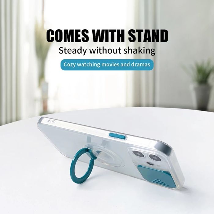 Husa silicon cu inel Iphone 13 , 13 Pro