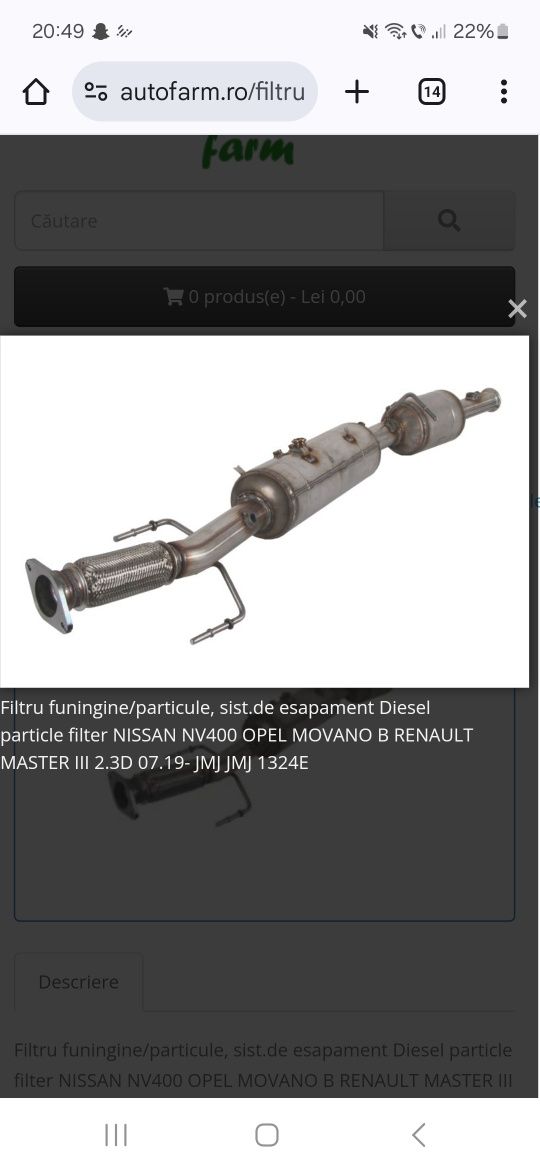 Fitru Particule Renault!!