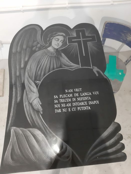 Monumente funerare, cruci marmură, granit, mozaic