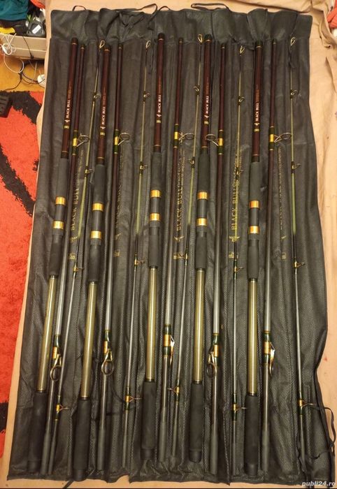 Lego Swat lanseta carbon Cormoran Black Bull, 3,6m, 3 secțiuni, acțiun