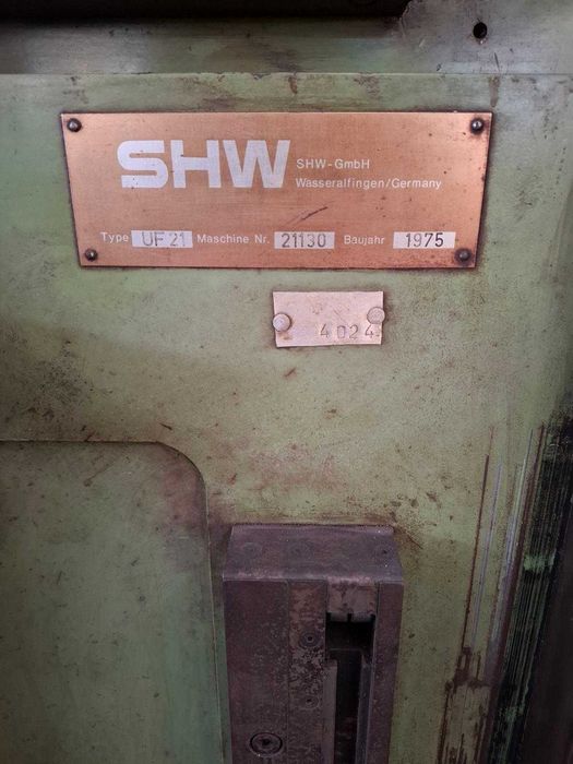 Фреза немска SHW, модел UF21