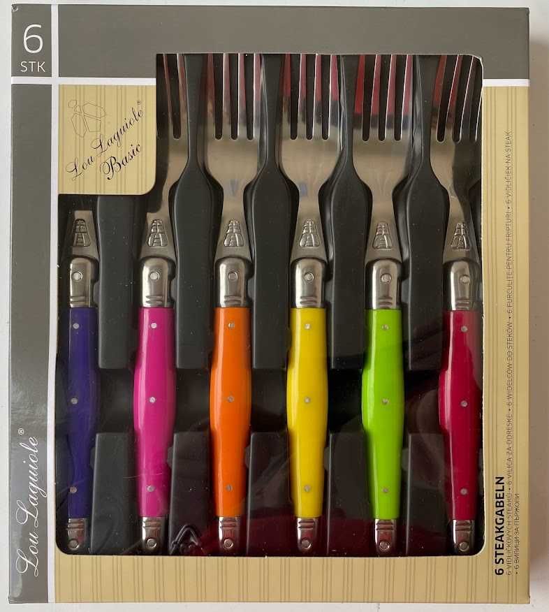 Комплекти вилици и ножове Lou Laguiole Basic уникален подарък за праз