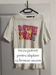 Tricou alaptare cu fermoar ascuns
