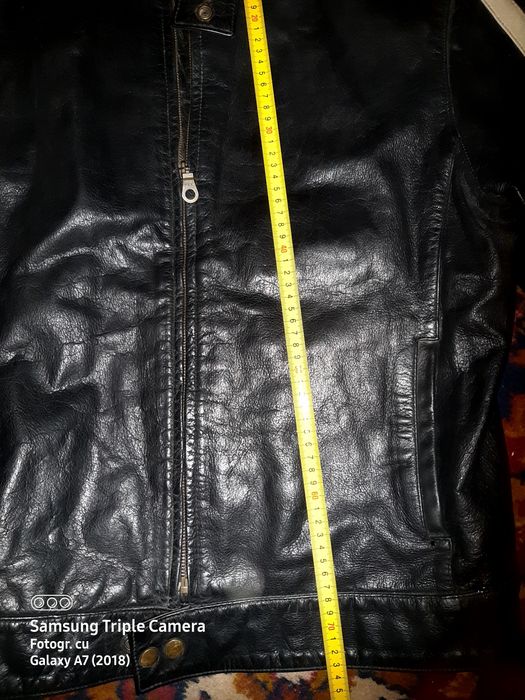 Geacă moto piele barbati Russel Philipp marimea L moto