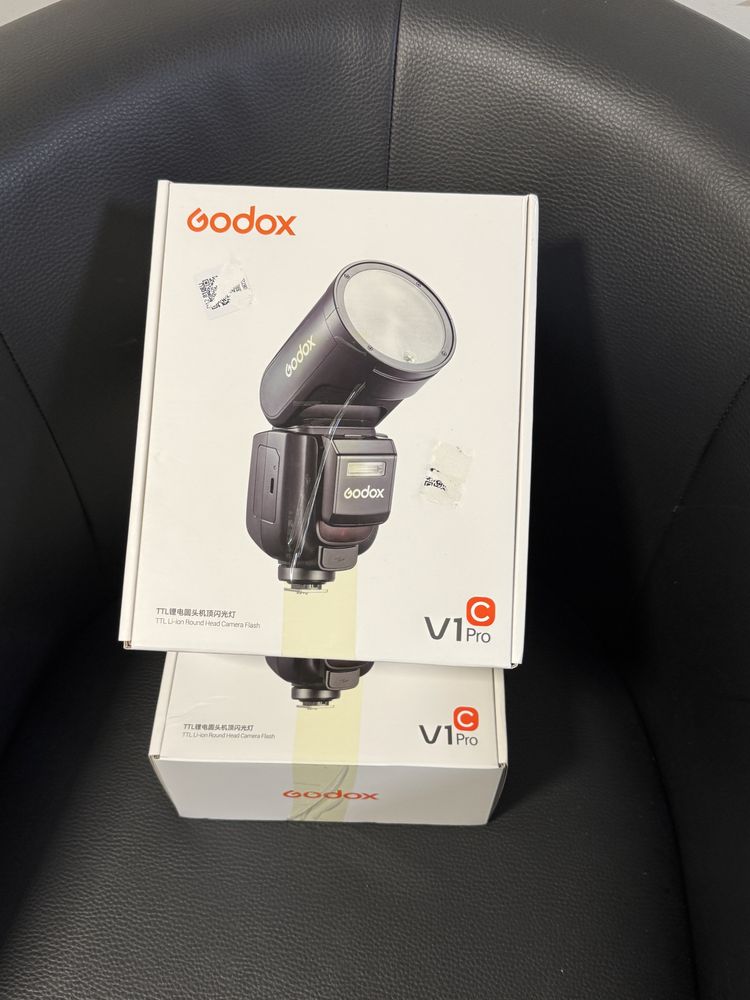 Godox GD-V1PRO-C Flash pentru Canon sau Sony / Nou - Sigilate |