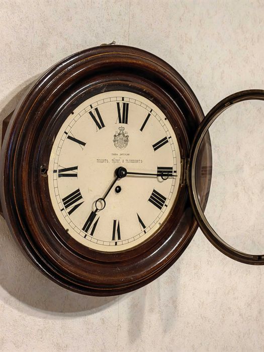 Уникален Стенен Часовник Kienzle 1890те г.Национална ГОРДОСТ!