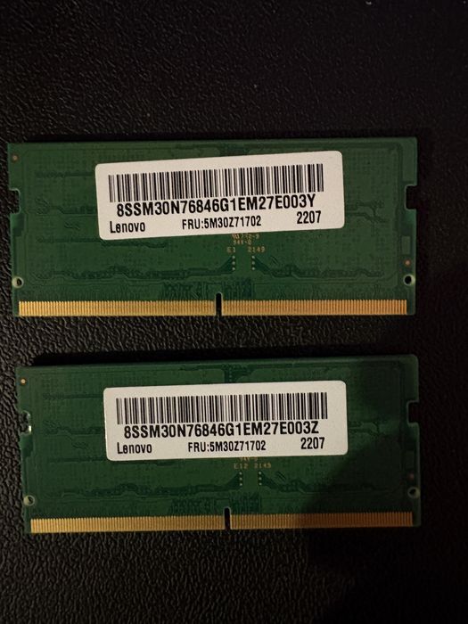 Memorie RAM DDR 5   32 gb 2 x 16GB, SAMSUNG  4800MHz