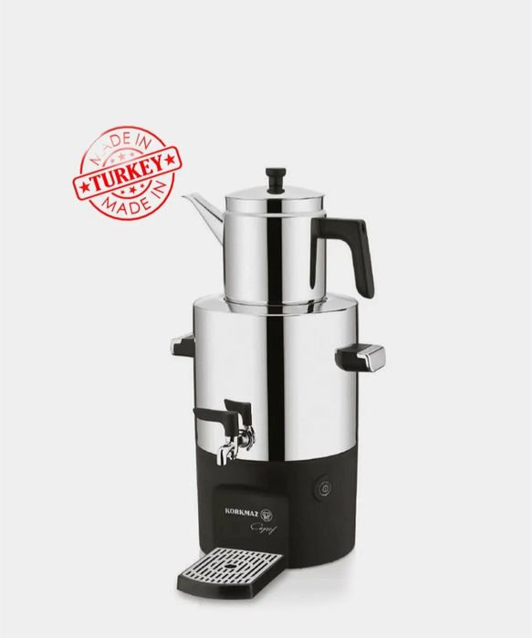 Электрический самовар 5 л turkiya korkmaz