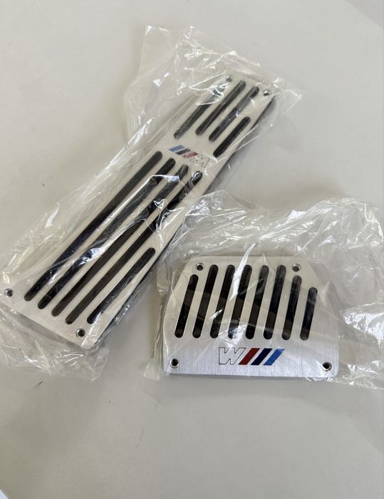Pedale inox BMW M Power compatibile universal