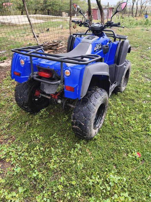 Vând ateveu 4x4 motor 375cc puțin folosit