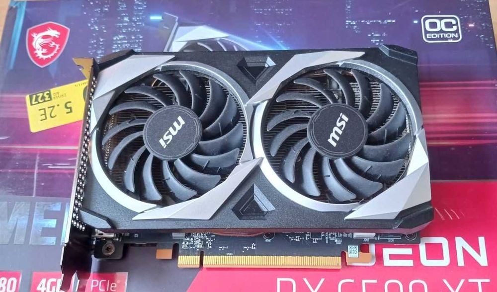 Видеокарта MSI 6500XT 4Gb