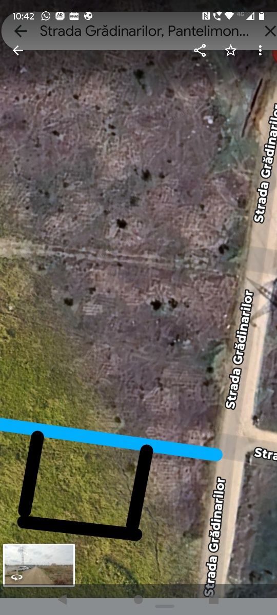 Teren pt casa  Cernica Str Grădinarilor Pantelimon