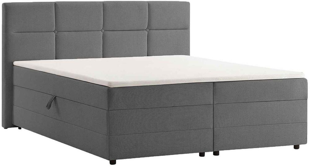 Pat boxspring cu 2 lazi de depozitare