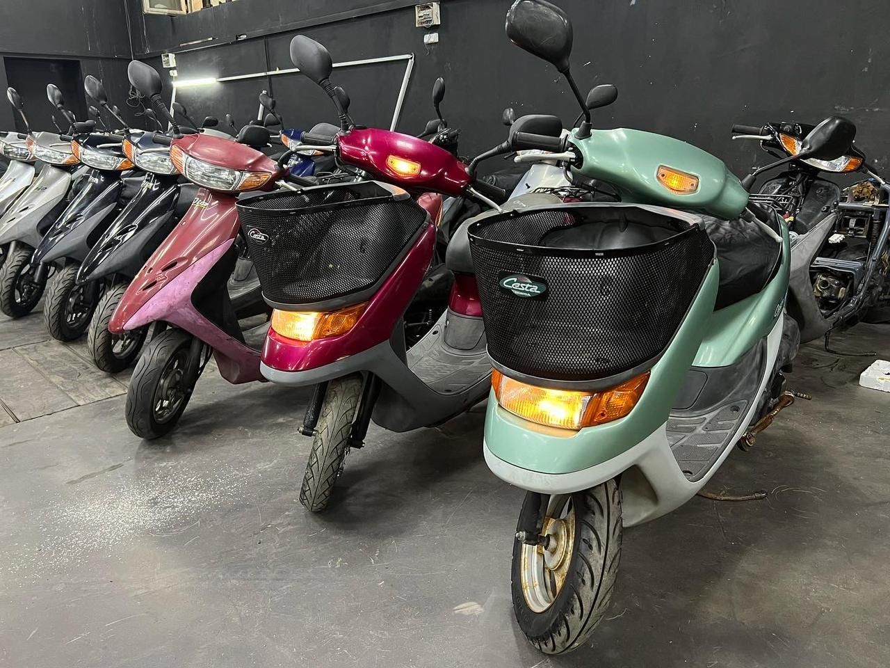 Японские Свеже Доставленные Мопеды Скутера Honda Dio AF-34,35. Дио.