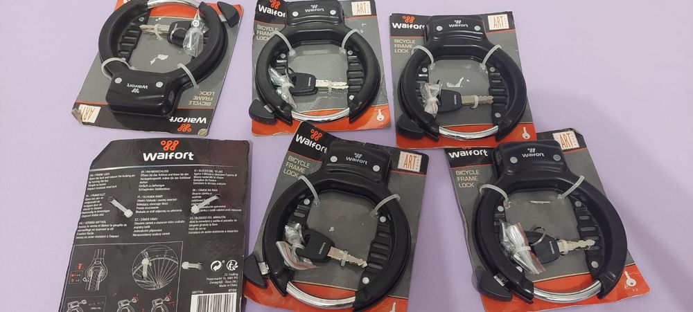 Antifurturi noi din otel pentru biciclete