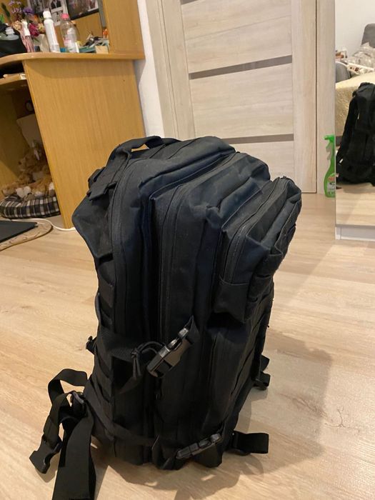 Rucsac militar negru NOU