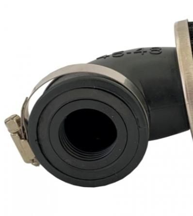 Спортен филтър за мотоциклет 90°- Червен