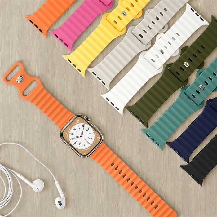 Curea Ocean Band Apple Watch 8 7 6 5 4 3 42mm 44mm 45mm Ultra 49mm