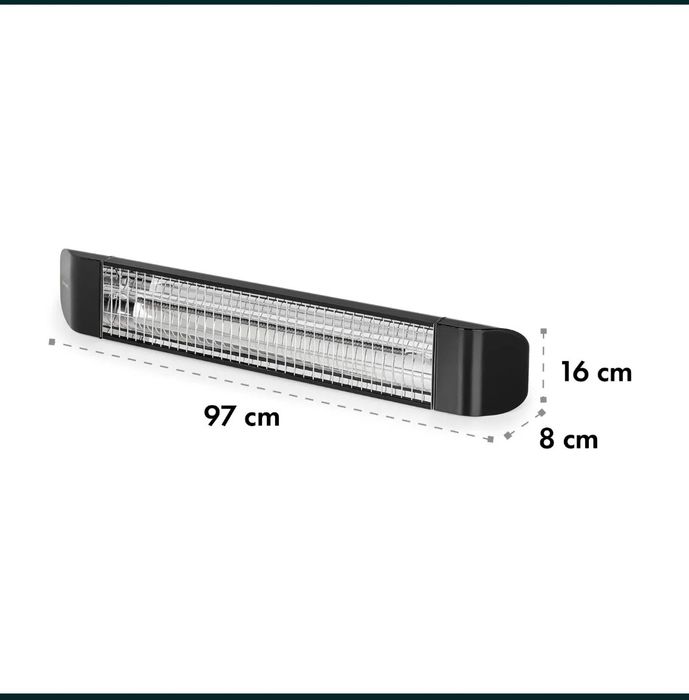 Стенен инфрачервен нагревател 2400W KLARSTEIN