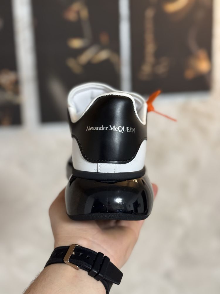 Adidasi Unisex Alex. McQ. White & Black Silicon!